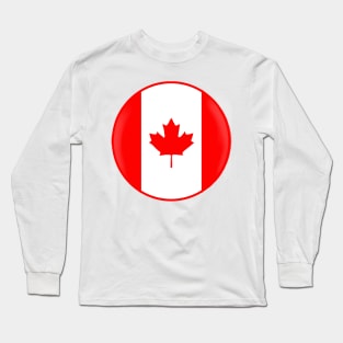 Canadian Maple Leaf coolest CANANDA flag ever Long Sleeve T-Shirt